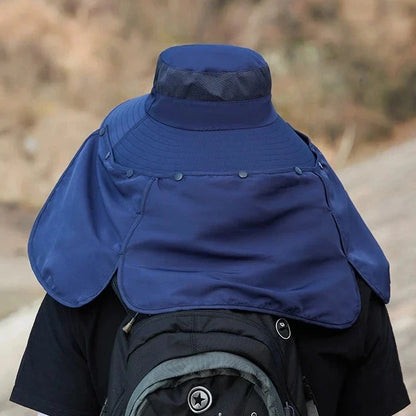 UPF50+ Neck Cape Sun Hat | UV Max