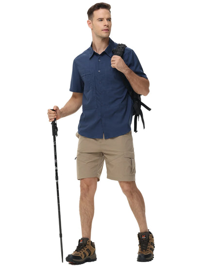 Men's Trekking Shirt UPF 50+ Vented Back | UV Max, view 4