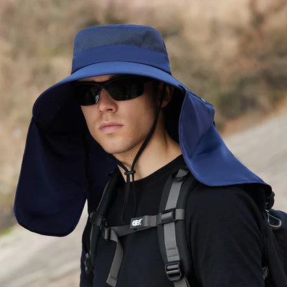UPF50+ Neck Cape Sun Hat | UV Max