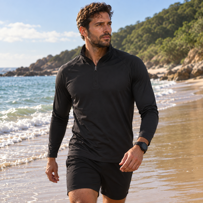 Men's Sun Protection Long Sleeve Shirt UPF 50+ | UV Max, view 10