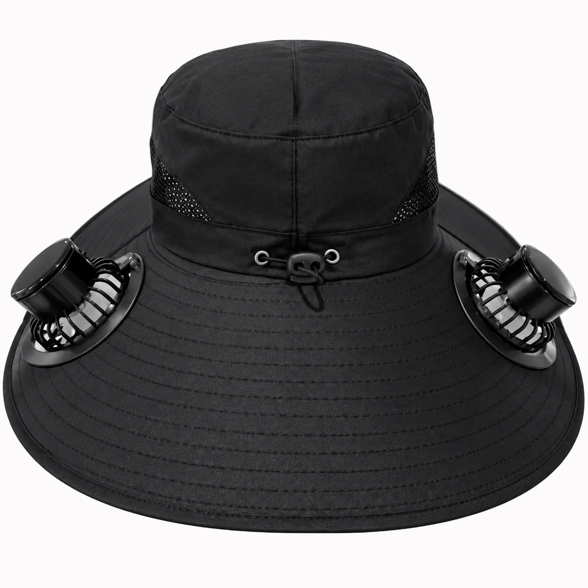 Men's Wide-Brim Sun Hat with Dual Fans | UV Max