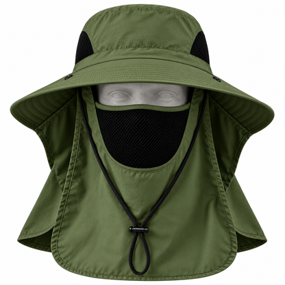 Tech UV Hat with Removable Face and Neck Shield | UV Max, view 24