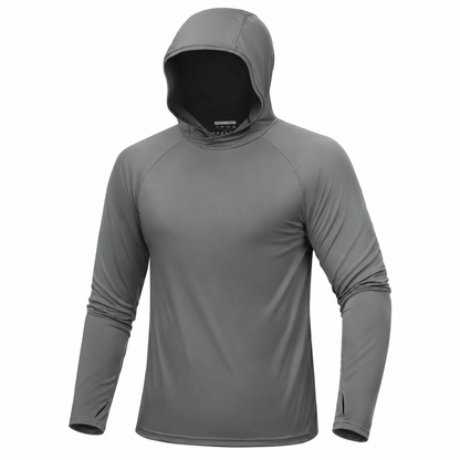 Men's Outdoor Hooded Sun Shirt UPF 50+ | UV Max, view 3