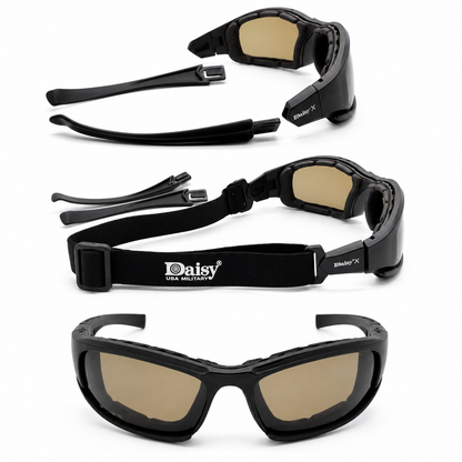 Tactical Polarized Sunglasses with 4 Interchangeable Lenses | UV Max, view 14