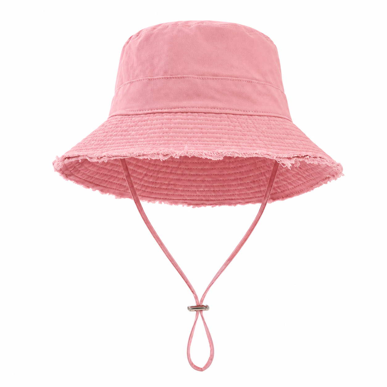 Women's Frayed Brim Beach Bucket Hat | UV Max, view 9