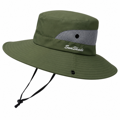 Women's Breathable Outdoor Hat with Ponytail Opening | UV Max, view 18