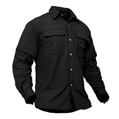 Men's 2-in-1 Convertible Sleeve UPF50+ Shirt | UV Max