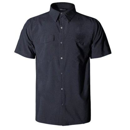Men's Ventilated Short-Sleeve Sun Shirt | UV Max