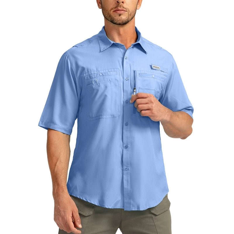 Men's Short Sleeve UPF50+ Sun Shirt | UV Max