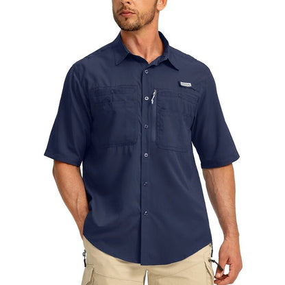 Men's Short Sleeve UPF50+ Sun Shirt | UV Max