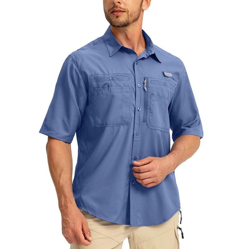 Men's Short Sleeve UPF50+ Sun Shirt | UV Max