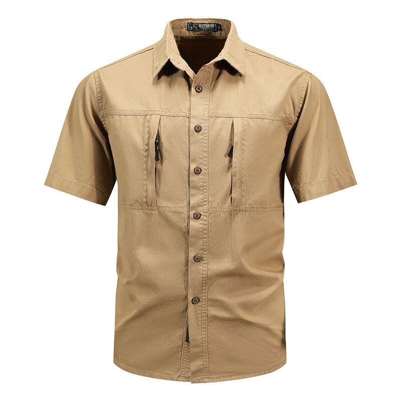Men's Quick-Dry Zip-Pocket Shirt | UV Max