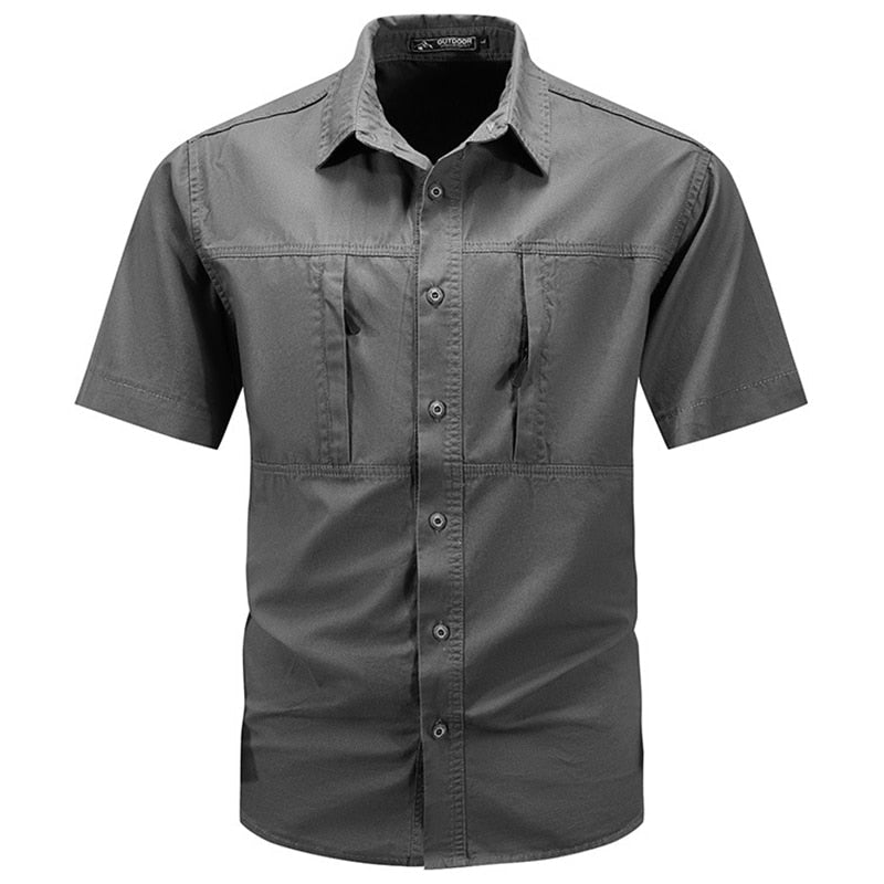 Men's Quick-Dry Zip-Pocket Shirt | UV Max