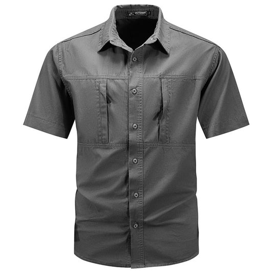 Men's Quick-Dry Zip-Pocket Shirt | UV Max