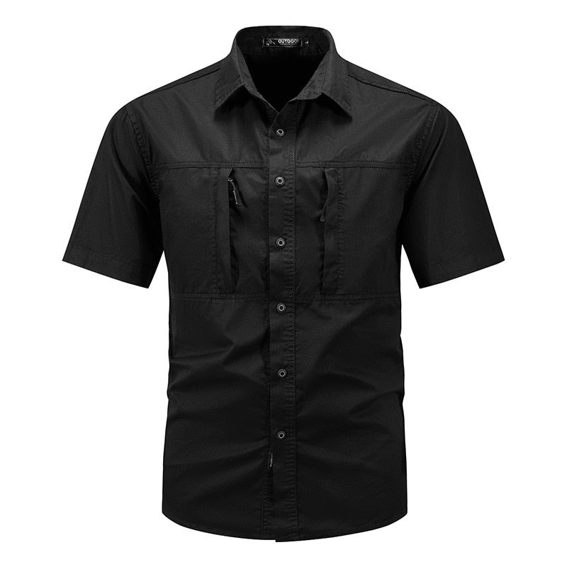 Men's Quick-Dry Zip-Pocket Shirt | UV Max