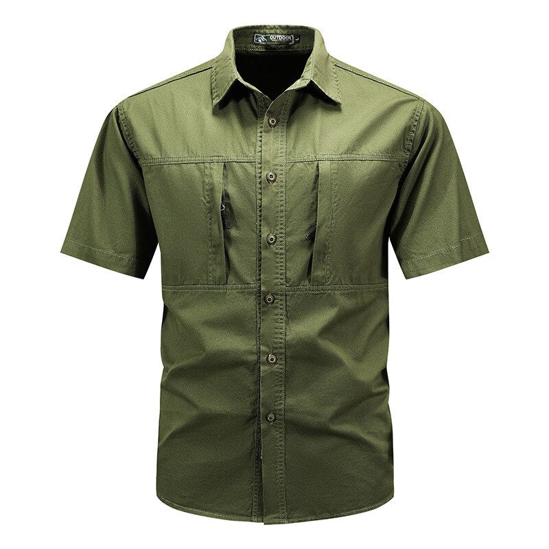 Men's Quick-Dry Zip-Pocket Shirt | UV Max