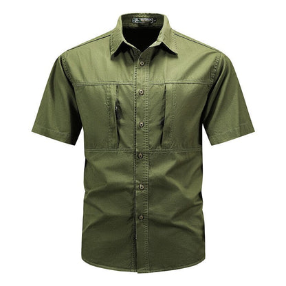 Men's Quick-Dry Zip-Pocket Shirt | UV Max