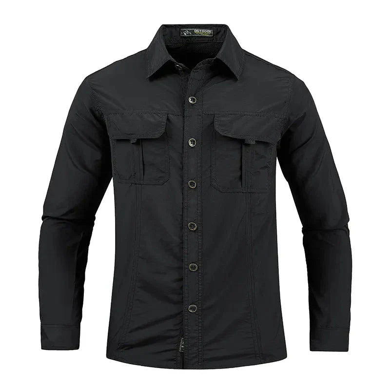 Men's Long-Sleeve Sun Protection Shirt | UV Max