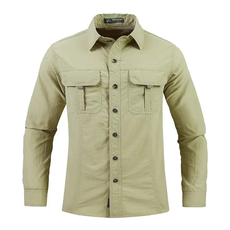 Men's Long-Sleeve Sun Protection Shirt | UV Max