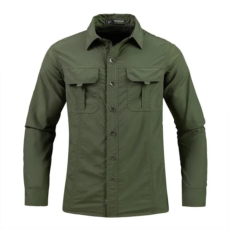 Men's Long-Sleeve Sun Protection Shirt | UV Max