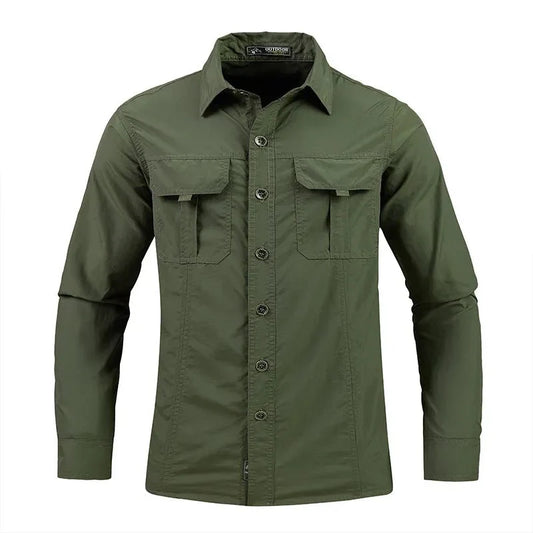 Men's Long-Sleeve Sun Protection Shirt | UV Max