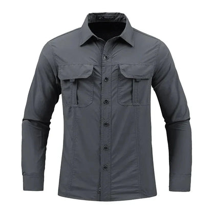 Men's Long-Sleeve Sun Protection Shirt | UV Max