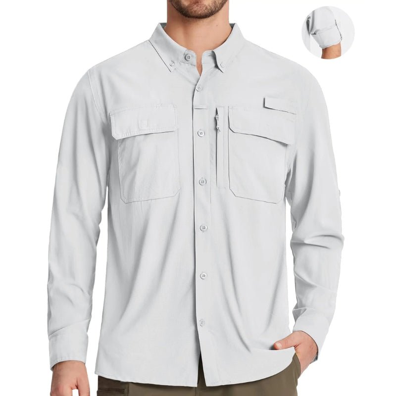 Men's Long Sleeve UPF50+ Adventure Shirt | UV Max
