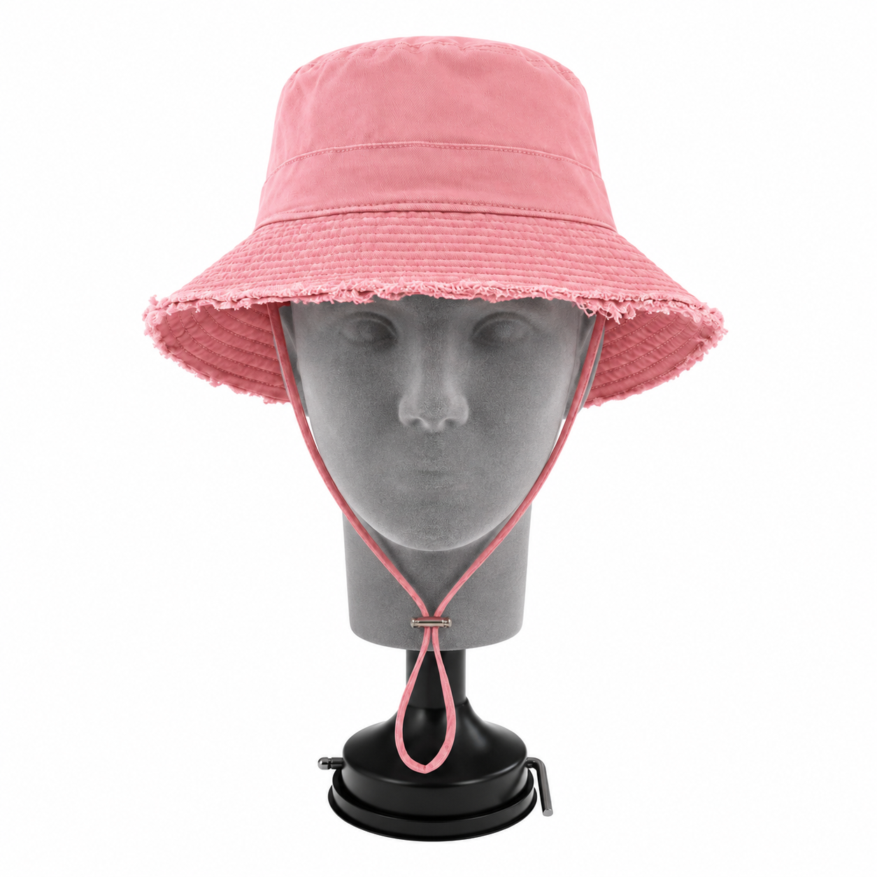 Women's Frayed Brim Beach Bucket Hat | UV Max, view 12