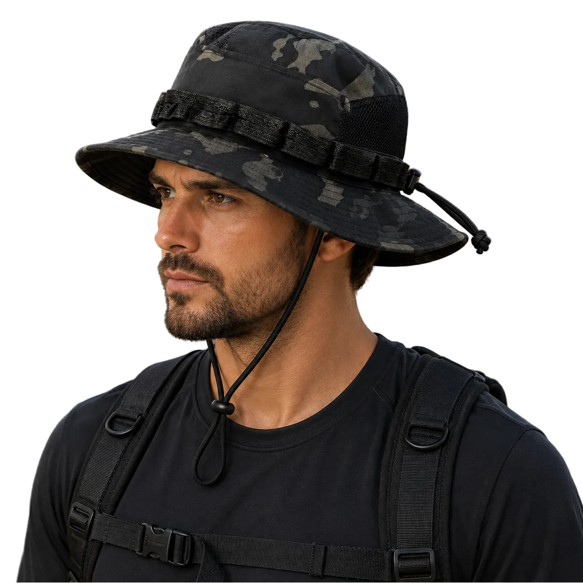 Boonie Trail Hat Wide Brim Mesh | UV Max