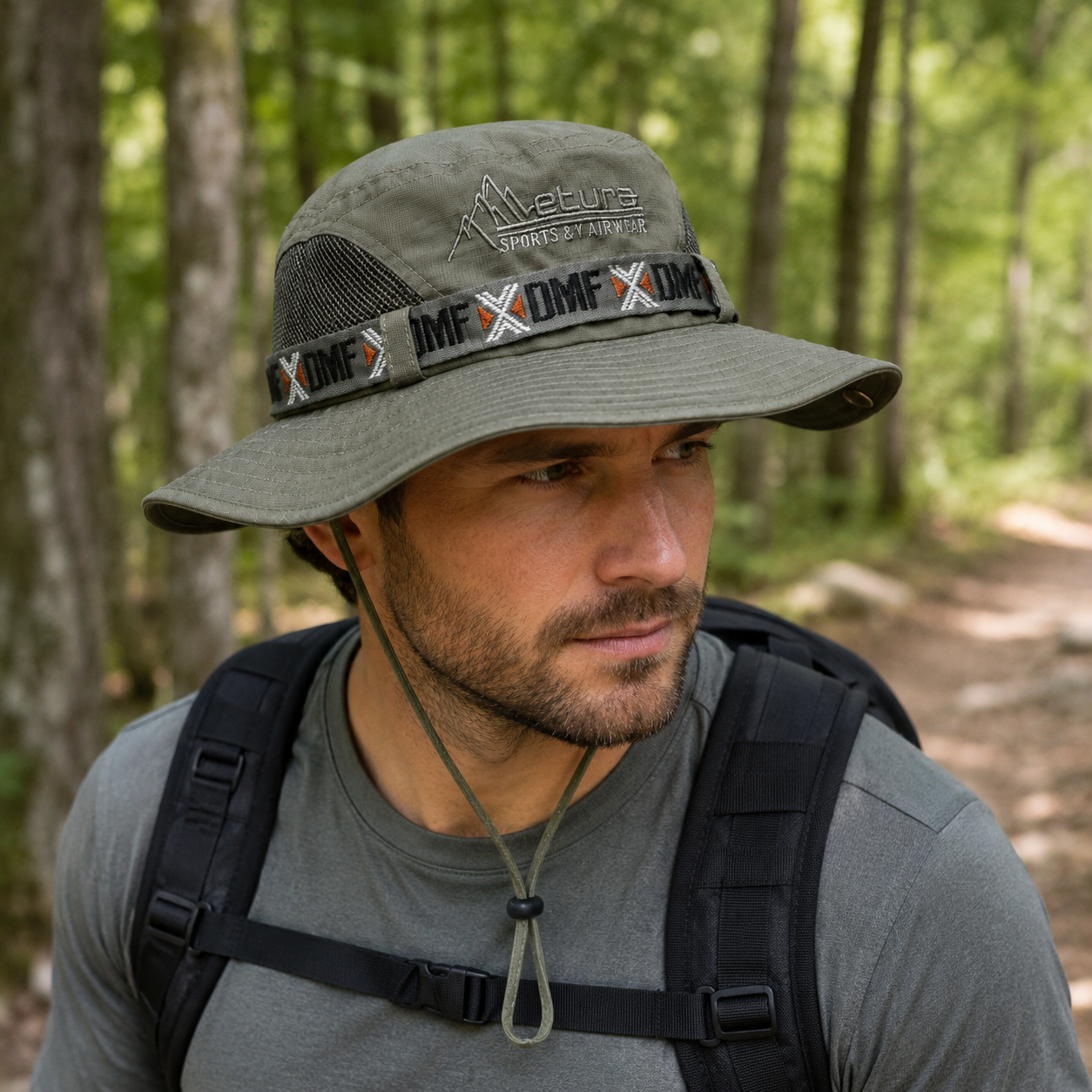 Men's Casual Trail Hat Wide Brim | UV Max, view 8