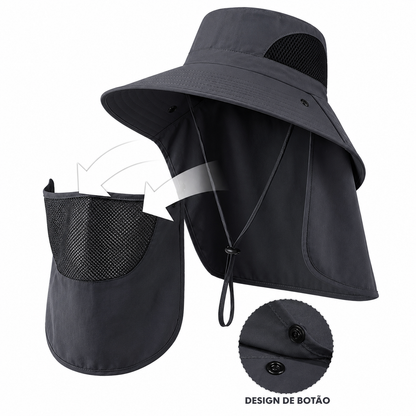 Tech UV Hat with Removable Face and Neck Shield | UV Max, view 26